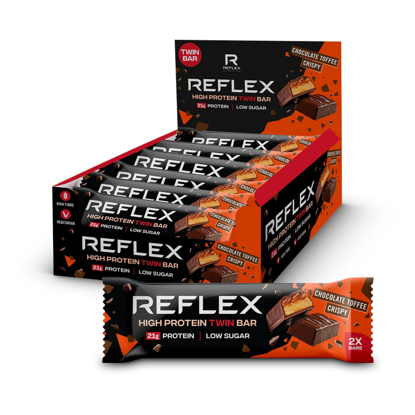 High Protein Twin Bar 12x60g 12 x 60g