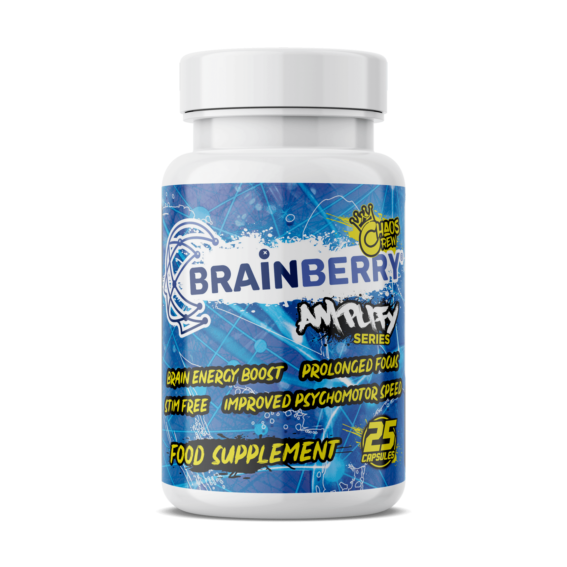 Chaos Crew Brainberry 25 Capsules