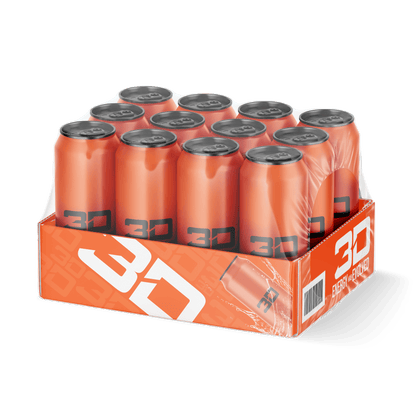 3D Energy Drinks 12 x 473ml