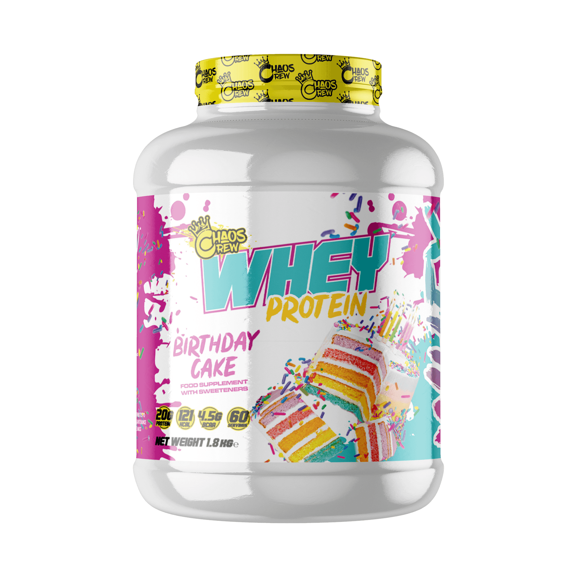 Chaos Crew Whey Protein 1.8kg