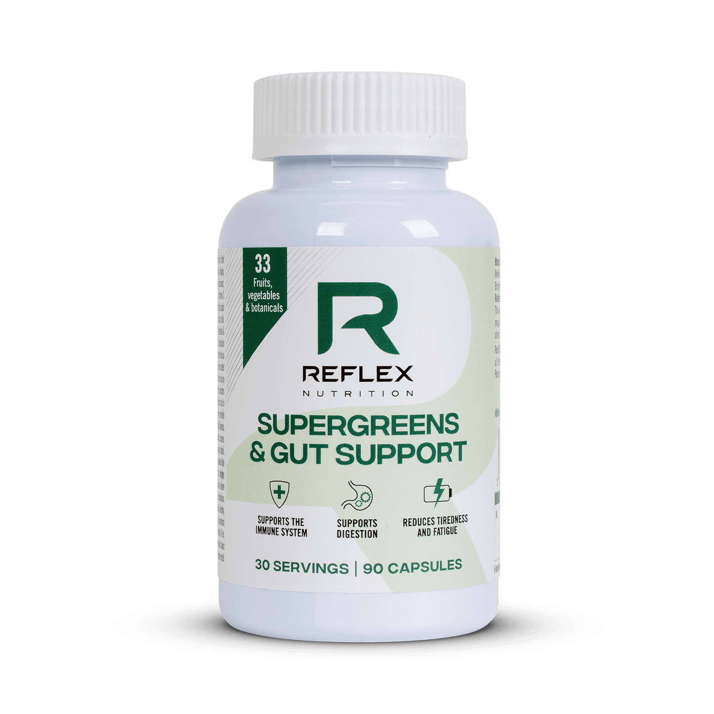 Supergreens & Gut Support 90 Cap