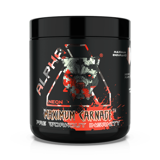 Alpha Neon Maximum Carnage 30 Servings