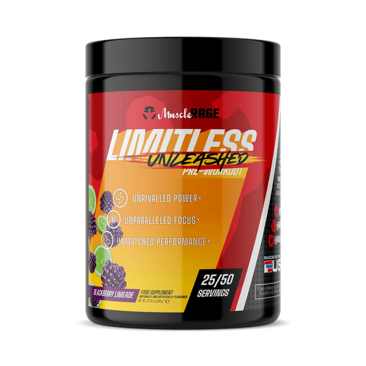 Muscle Rage Limitless Unleashed 50 Servings