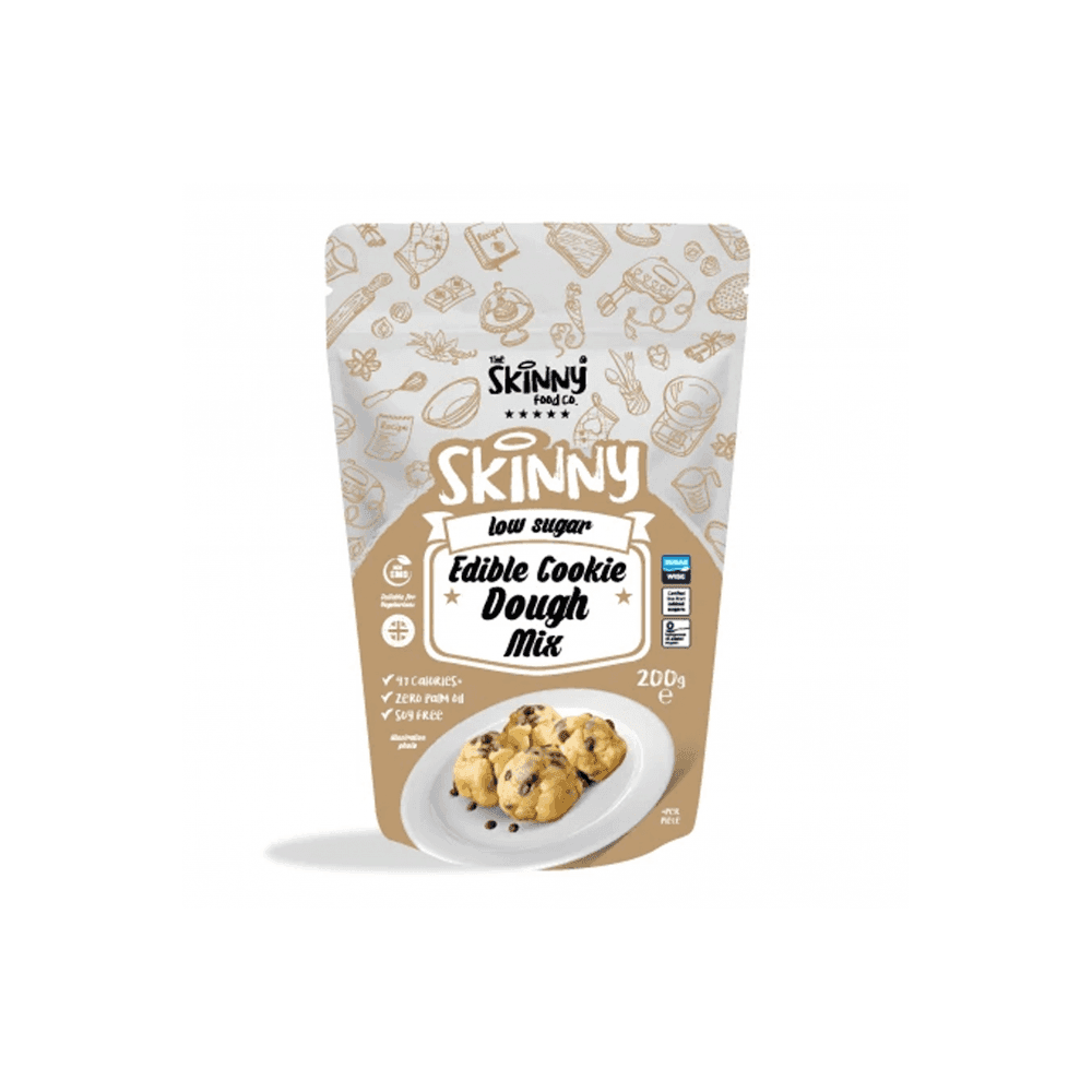 Low Sugar Edible Cookie Dough Mix 200g (9 Pieces) (SHORT DATED)