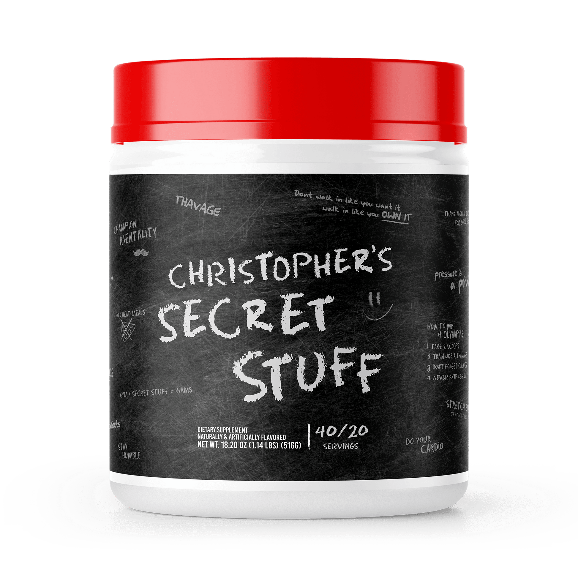 Christopher's Secret Stuff EU 40 Servings