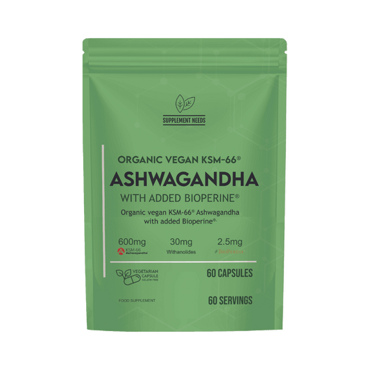 Vegan Ashwagandha KSM-66 60 Caps