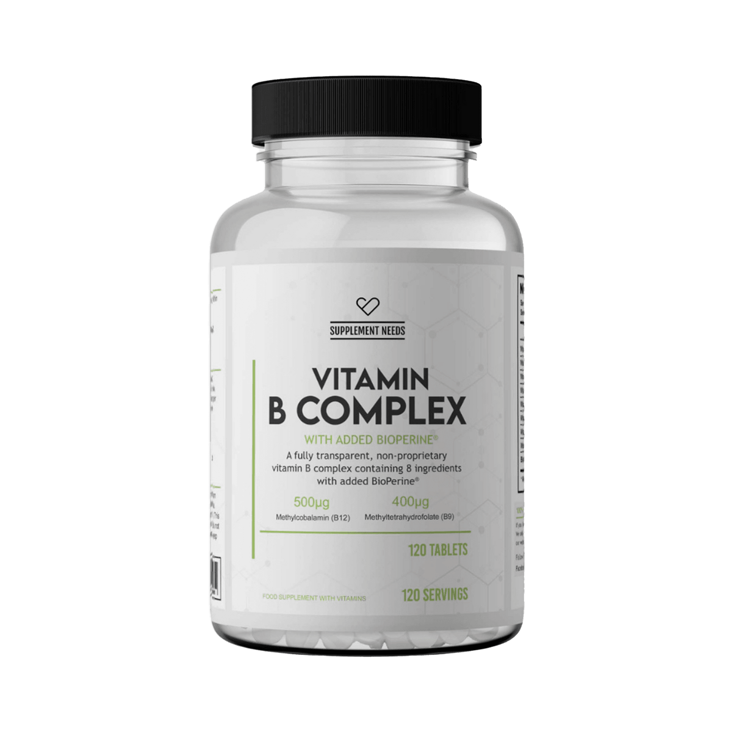 Advanced Vitamin B Complex 120 Tablets