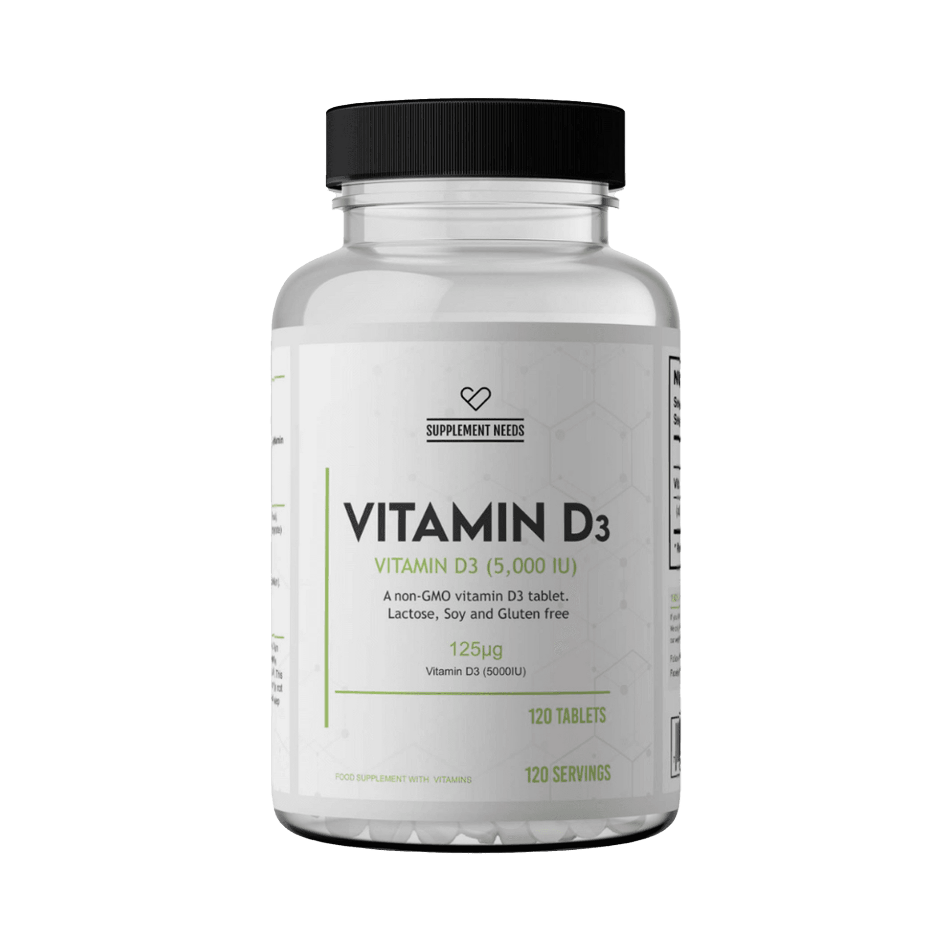 Vitamin D3 120 Tablets