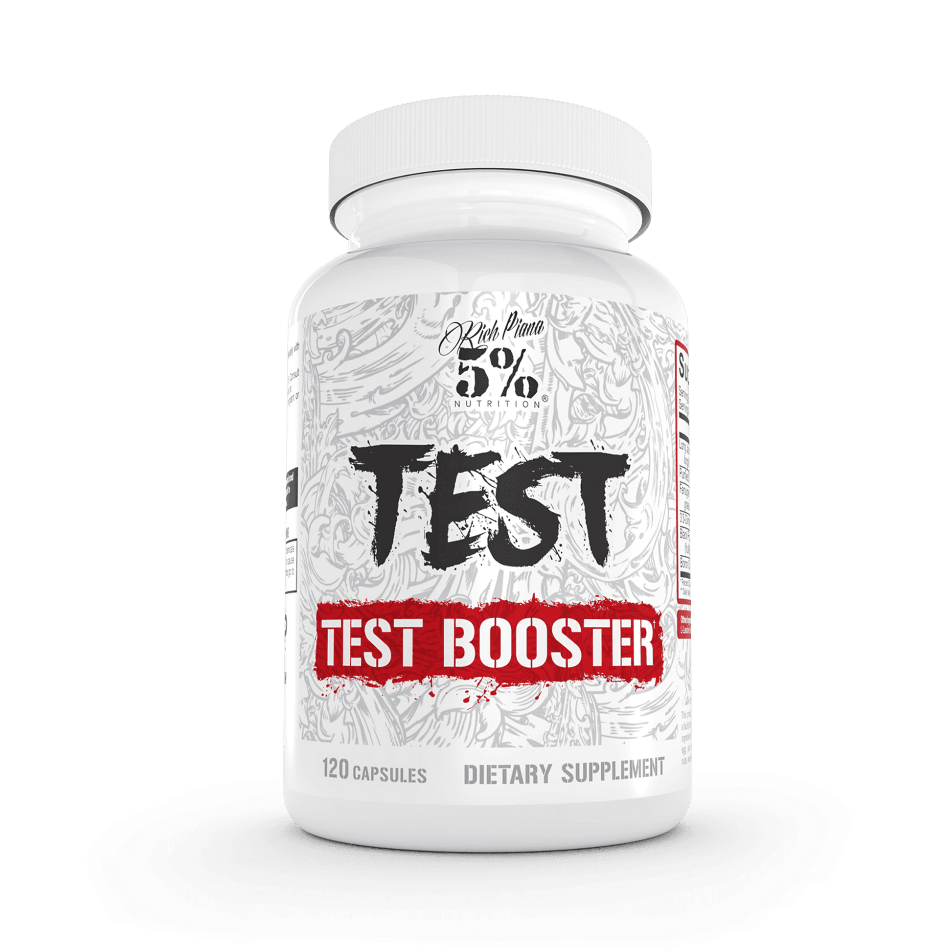 5% Nutrition Test 120 Caps