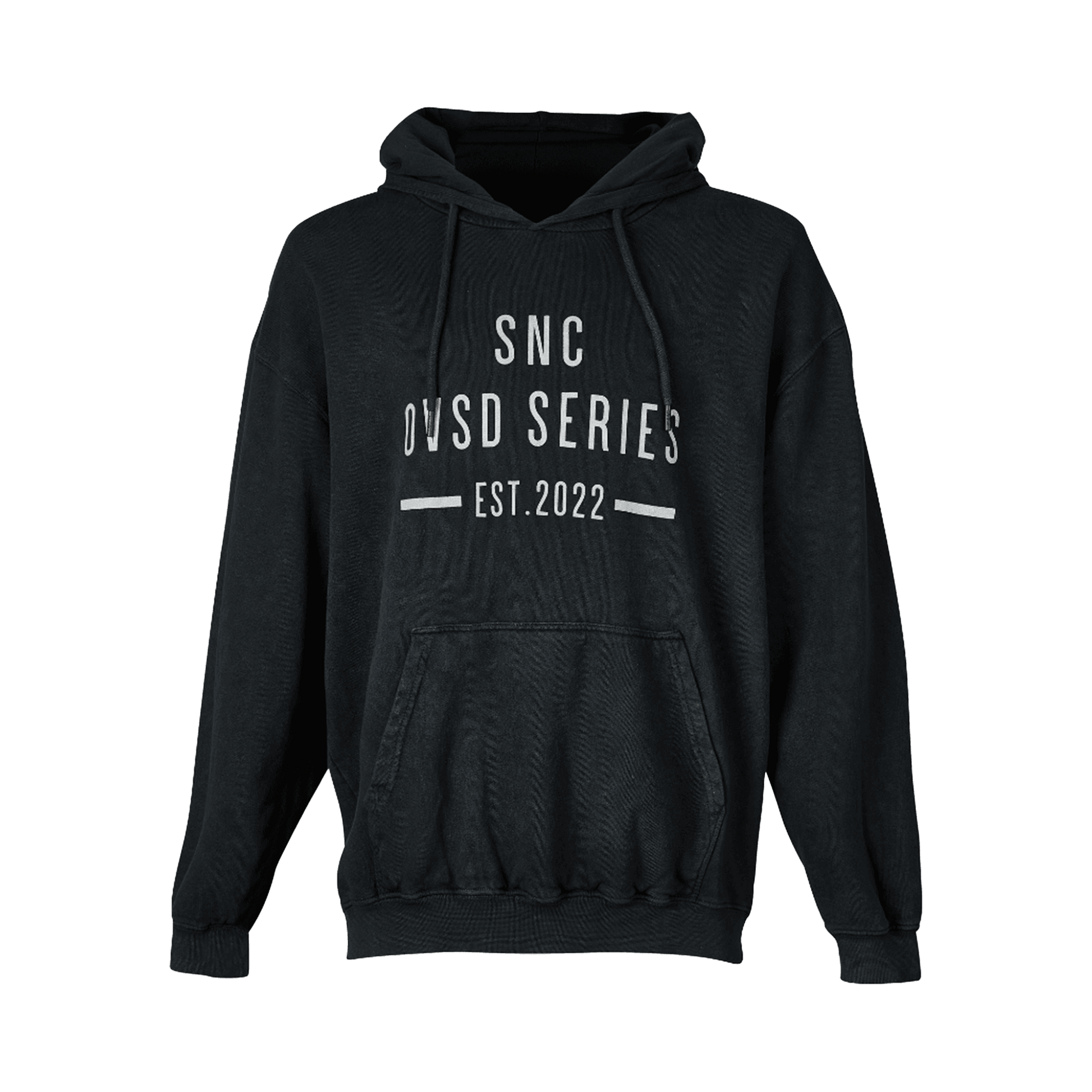 OSVD Acid Wash Hoodie Black