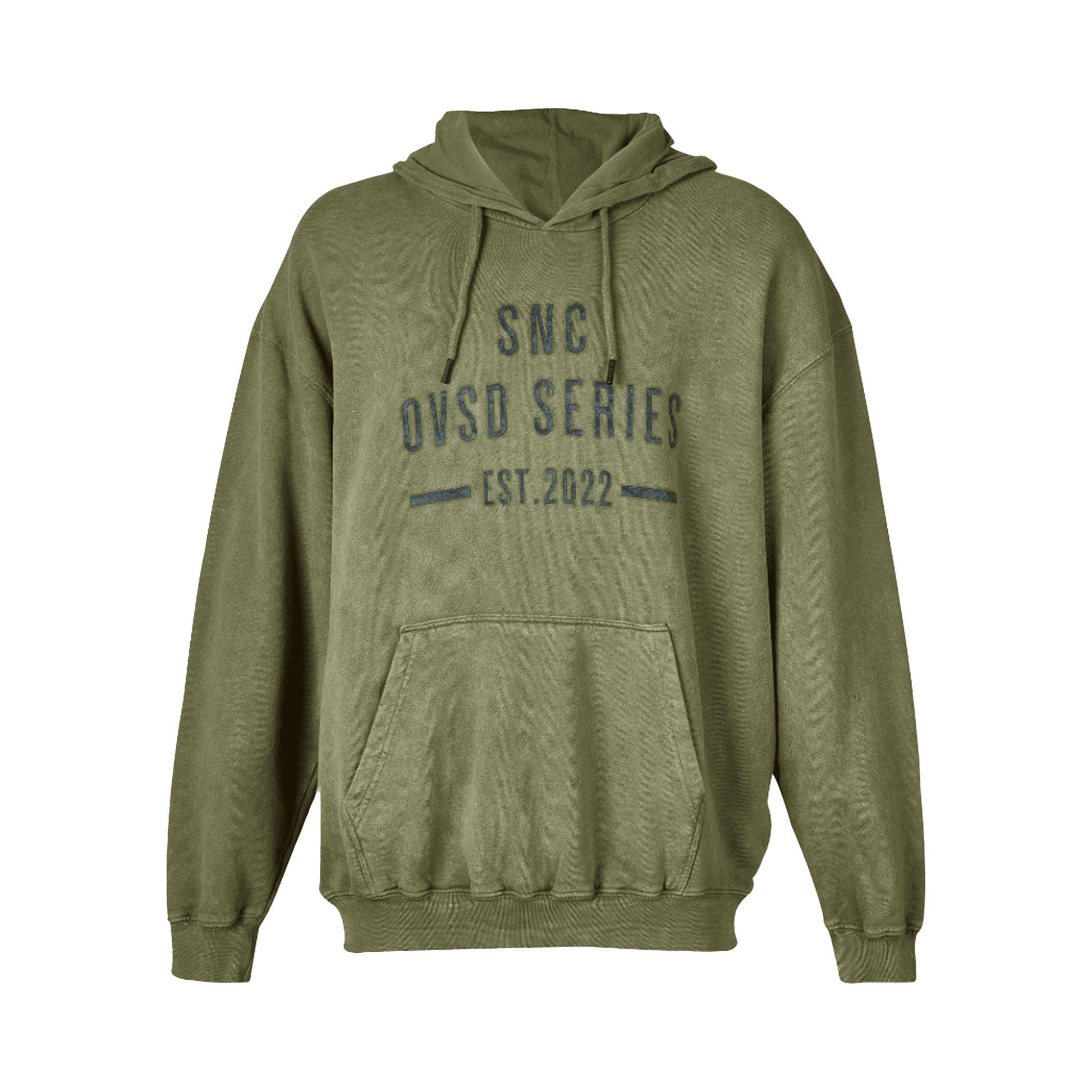 OSVD Acid Wash Hoodie Khaki