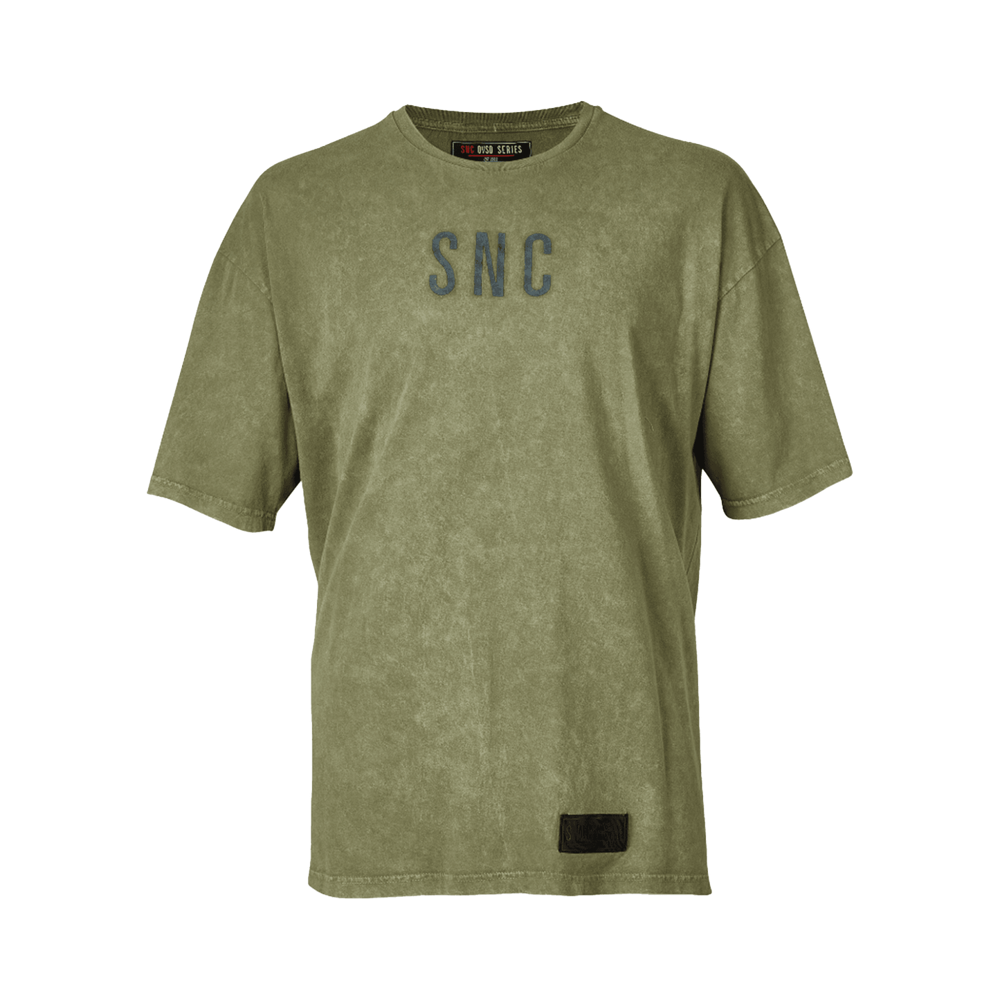 OSVD Acid Wash Tee Khaki