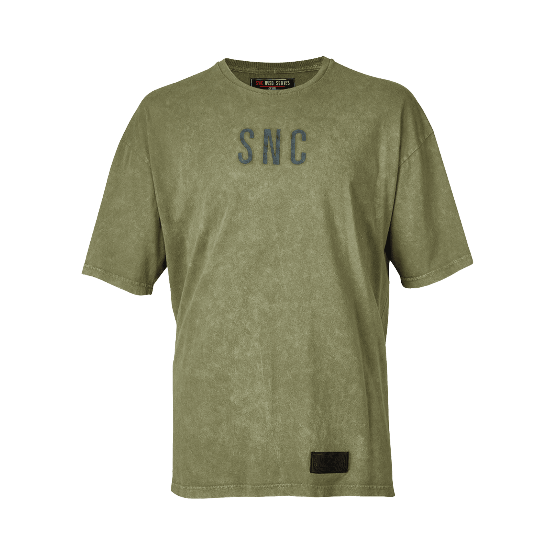 OSVD Acid Wash Tee Khaki