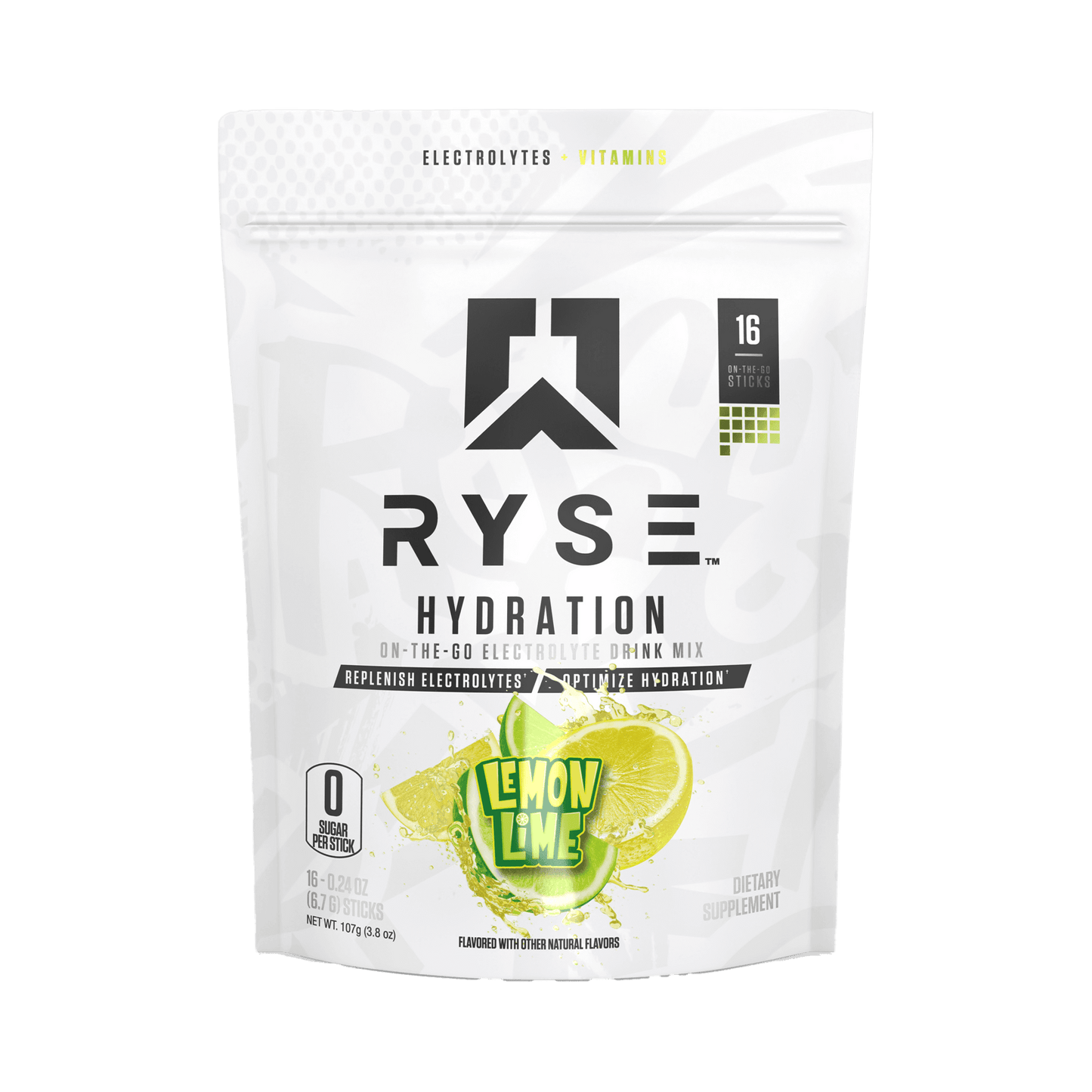 RYSE Hydration Sticks 16 Servings