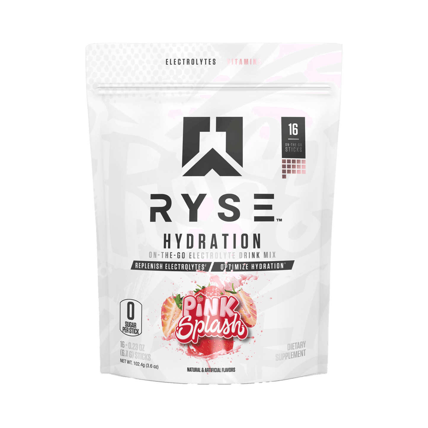 RYSE Hydration Sticks 16 Servings