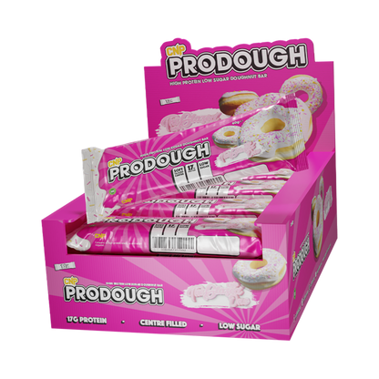 ProDough Doughnut Bars Box 12x60g